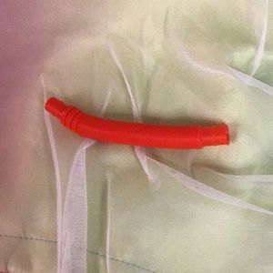 Red mini pop tube